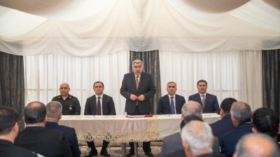 Salyanda sakinlərlə növbəti səyyar görüş - FOTO