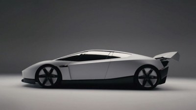Tesla uçan avtomobilini təqdim etdi: havada salto vurdu - VİDEO