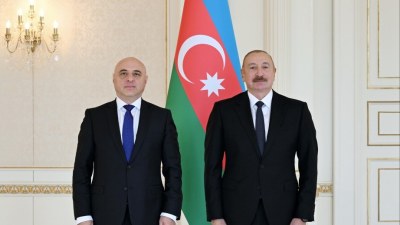İlham Əliyev Gürcüstanın yeni səfirini qəbul etdi - FOTO