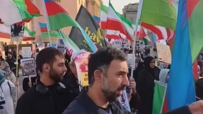 Almaniyadakı mitinq hicabı bəhanəyə çevirənləri göstərdi - Komitə sədri 