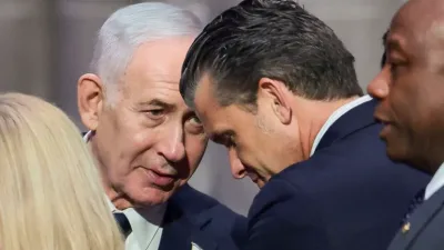 Pentaqon rəhbəri İsraildə Netanyahu ilə görüşdü
