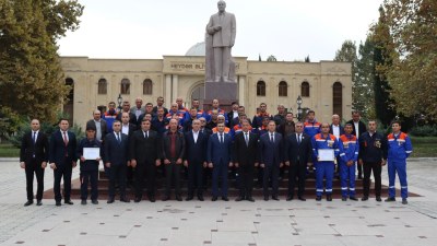 Samux rayonunda Energetiklərin Peşə Bayramı Günü qeyd edilib&nbsp;