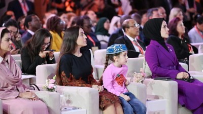 Leyla Əliyeva Səmərqənddə açılışda iştirak etdi - FOTO