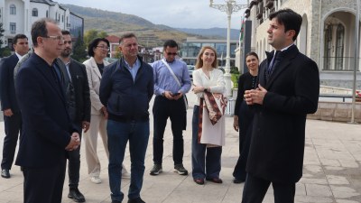 TÜRK-AY Təşkilatının nümayəndə heyəti Xankəndidə səfərdədir - FOTO