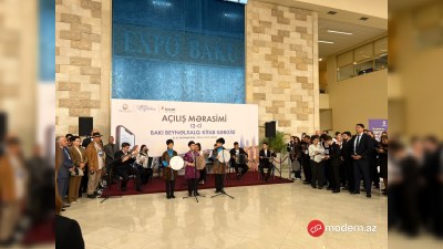 XII Bakı Beynəlxalq Kitab Sərgisinin açılışı olub