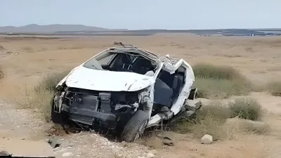 Cəbrayılda avtomobil aşıb, sürücü ölüb