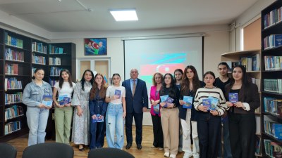 Dövlət Komitəsinin sədr müavini ADU tələbələri ilə görüşüb - FOTO