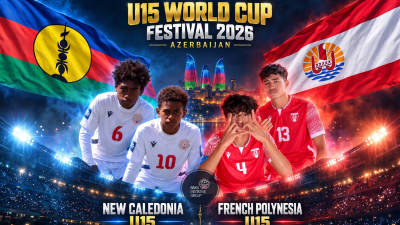 Yeni Kaledoniya və Fransız Polineziyasının futbolçuları Azərbaycan gəlib