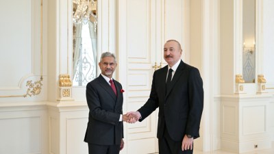 Prezident Hindistanın xarici işlər nazirini qəbul etdi - FOTO
