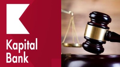 “Kapital Bank”ın əməkdaşı pulu sayarkən 100 manatı qəsdən yerə atırmış 