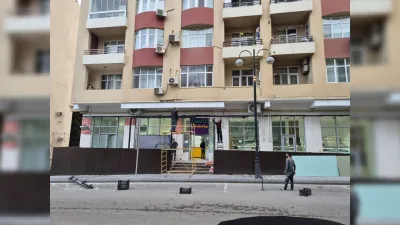 Yasamalda piyada səkisinin zəbt edilməsinin qarşısı alındı 