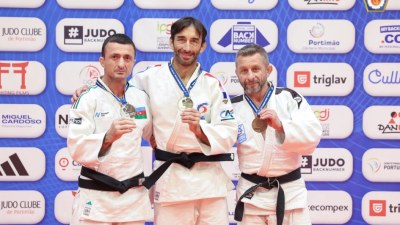 Azərbaycanın veteran cüdoçuları Avropa çempionatında daha 2 medal qazanıblar