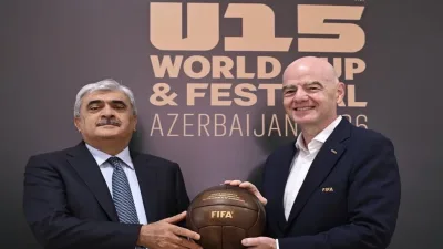 Azərbaycana təşəkkürümü bildirirəm -&nbsp;FIFA prezidenti