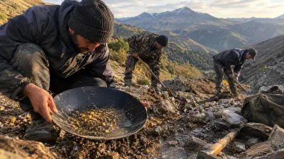 Lerik dağlarında qızıl axtaran həbs edildi