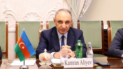 Kamran Əliyev mühüm görüşlər keçirdi - FOTO