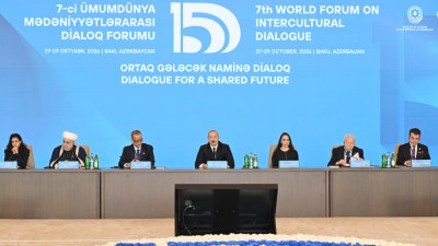 İlham Əliyevin təşəbbüsü qlobal dialoq platformasına çevrilib