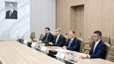 Nazir Rəşad Nəbiyev Ulf Boll ilə görüşdü  