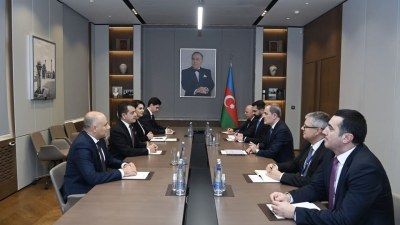 Ceyhun Bayramov ICESCO-nun baş direktoru ilə görüşüb