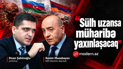 Sülh uzansa müharibə yaxınlaşacaq 
