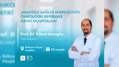 Türkiyədən dəvətli məşhur tibbi onkoloq Bakıda pasiyentləri qəbul edəcək&nbsp;