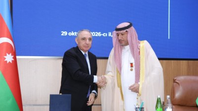 Baş prokuror Mazin bin İbrahim əl-Kahmus ilə görüşdü - FOTO