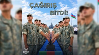 Hərbi xidmətə çağırış başa çatdı 