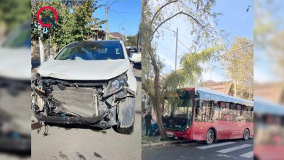 Gəncədə “Baku Bus” qəza törətdi