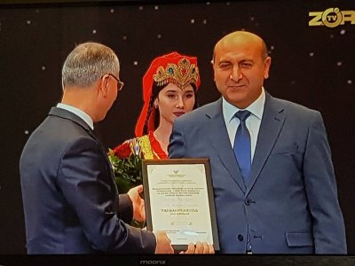 Azərbaycan diaspor təşkilatına Özbəkistanda mükafat verildi - FOTO