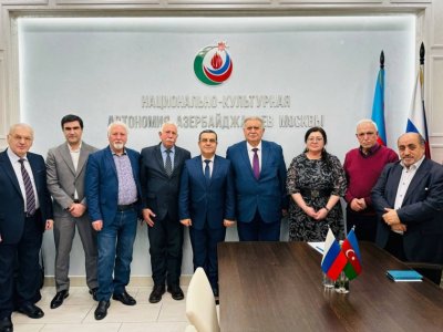 Diasporumuz Azərbaycan Yazıçılar Biriyinin Moskvadakı üzvləri ilə görüşüb