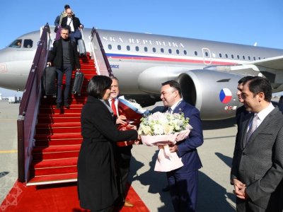 Çexiya parlamentinin sədri Azərbaycana GƏLDİ