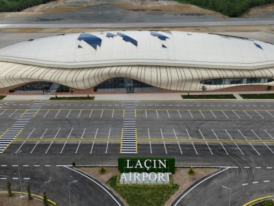 Laçın Beynəlxalq Hava Limanından FOTOLAR