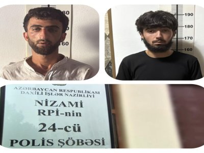 Avtoyuma məntəqəsindən maşın qaçıran şəxslər saxlanılıblar - VİDEO