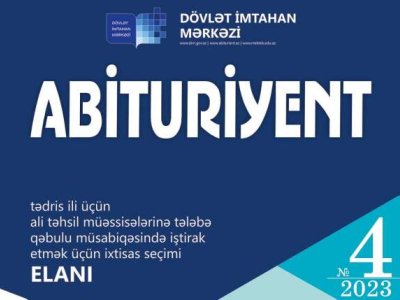 “Abituriyent” jurnalı bu tarixdə dərc olunacaq - RƏSMİ