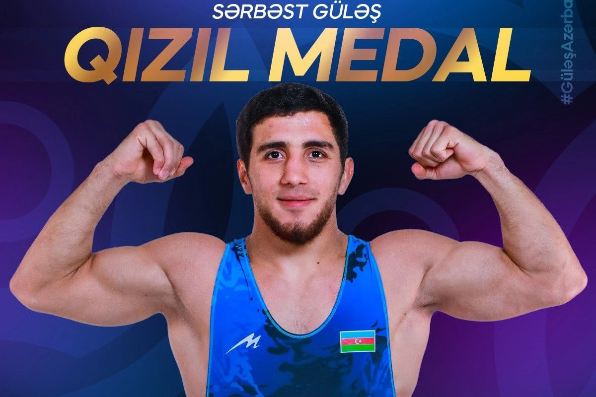 Azərbaycan güləşçisi dünya çempionu oldu