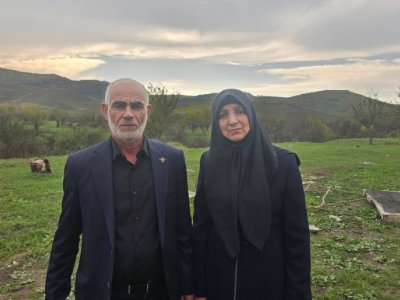 Valideynləri şəhid qardaşların həlak olduqları yeri ziyarət etdilər