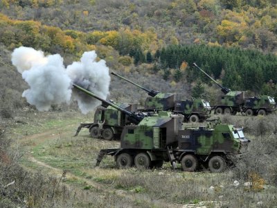 Azərbaycanla Serbiya artilleriyaçılarının birgə təlimi - VİDEO