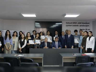 ATU-nun “Brend tələbə”ləri mükafatlandırılıb - FOTOLAR