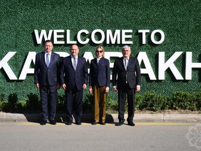 Belarus Baş nazirin müavini Füzuliyə getdi - FOTO