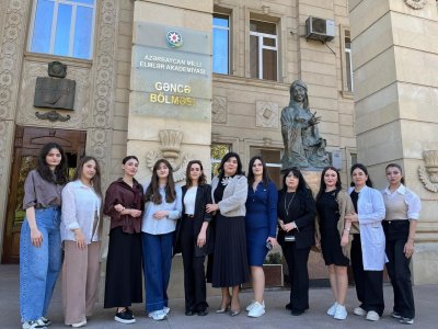 GDU-nun magistrantları elmi-tədqiqat müəssisələrində olublar