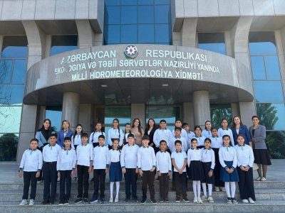 Deputat məktəblilərlə hidrometeorologiya turu təşkil edib