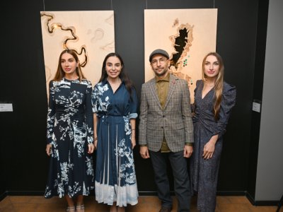 “Art Weekend” çərçivəsində daha bir sərgi - FOTOLAR