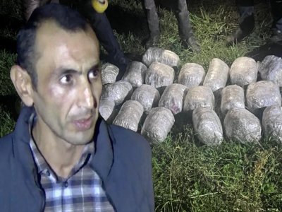 Əvvəllər məhkum olunmuş şəxs 27 kq narkotiklə tutuldu - VİDEO