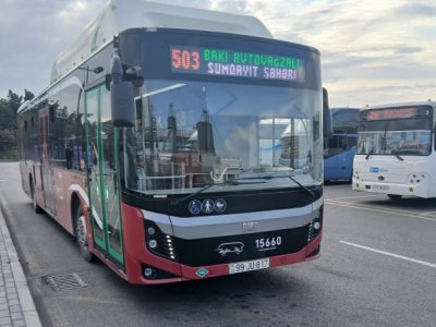 Bakı-Sumqayıt marşrut avtobusunun hərəkət sxemi dəyişdirilir