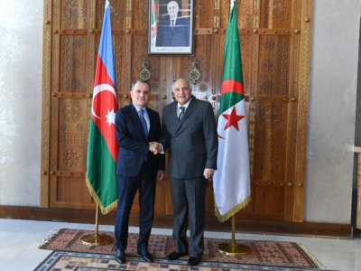 Azərbaycanla Əlcəzairin XİN başçıları görüşdü