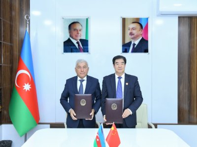 BMU ilə Çinin bu universiteti arasında memorandum imzalanıb - FOTOLAR