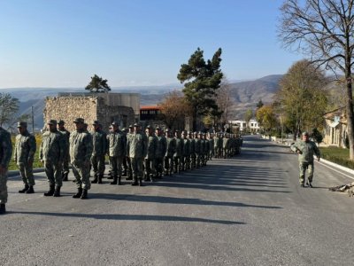 Laçında Zəfər yürüşü keçirilir