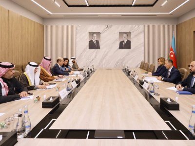 Rəşad Nəbiyev ərəb ölkələrinin nümayəndələri ilə görüşdü