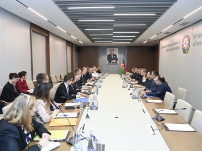 13 ölkənin NATO nümayəndəsi Ceyhun Bayramovla görüşdü