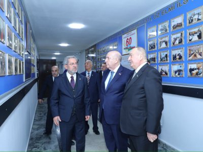 Ankara Universitetinin rektoru Kooperasiya Universitetində olub