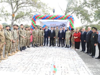 Neftçalada Zəfər Gününə həsr olunmuş silsilə tədbirlər keçirildi - FOTOLAR